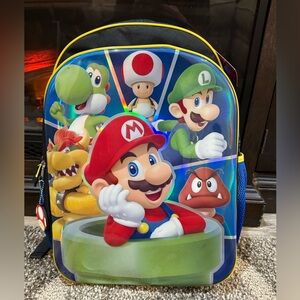 NEW. Nintendo Super Mario Large Backpack.